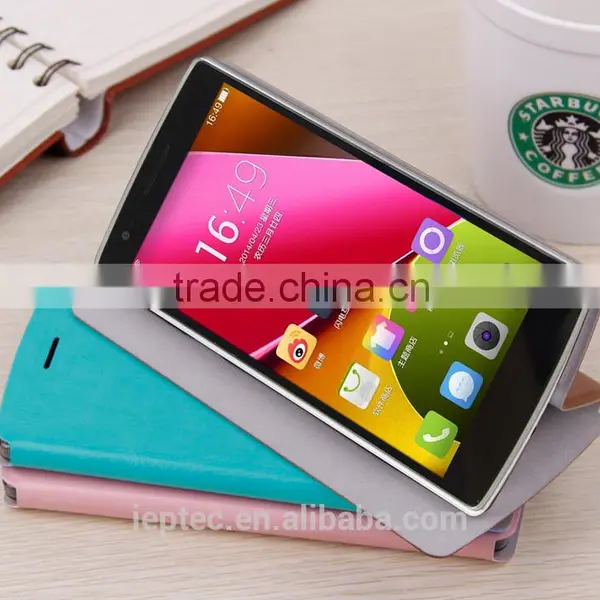 MOFi Original Phone Accessories Vintage PU Leather Flip Housing for OnePlus One, Celulares Back Cover Case for One Plus One photo-3