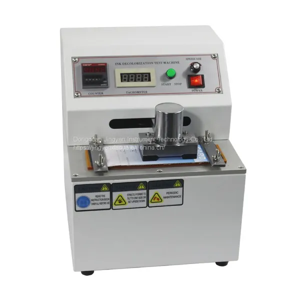 Manufacturer Ink Rub Resistance Tester Ink Friction Decoloring Test Machine photo-3