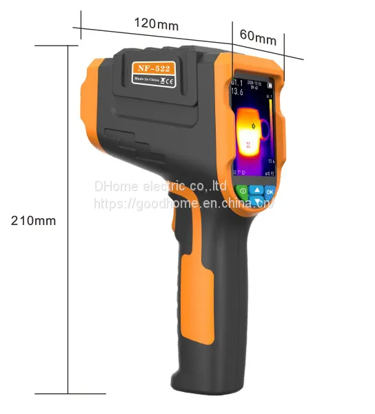 Infrared Thermal Imager Industrial Kitchen Detects Water Temperature Oil Temperature Gun（Wechat:13510231336）