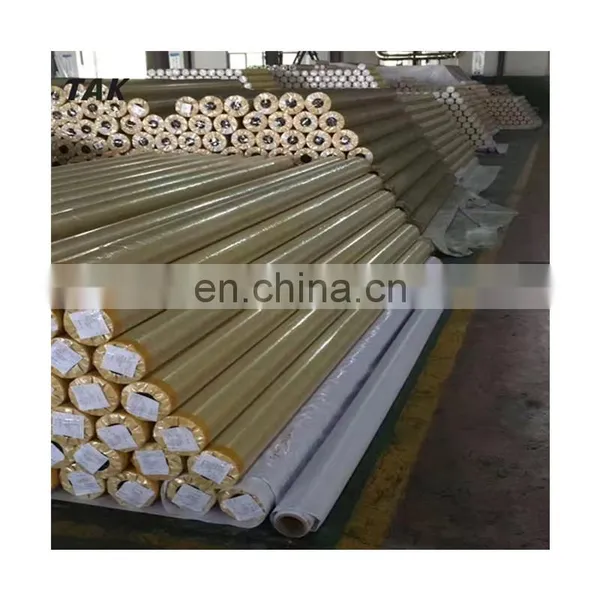 700gsm Korean Vinyl Coated Polyester PVC Tarpaulin Fabric Roll Material Stock