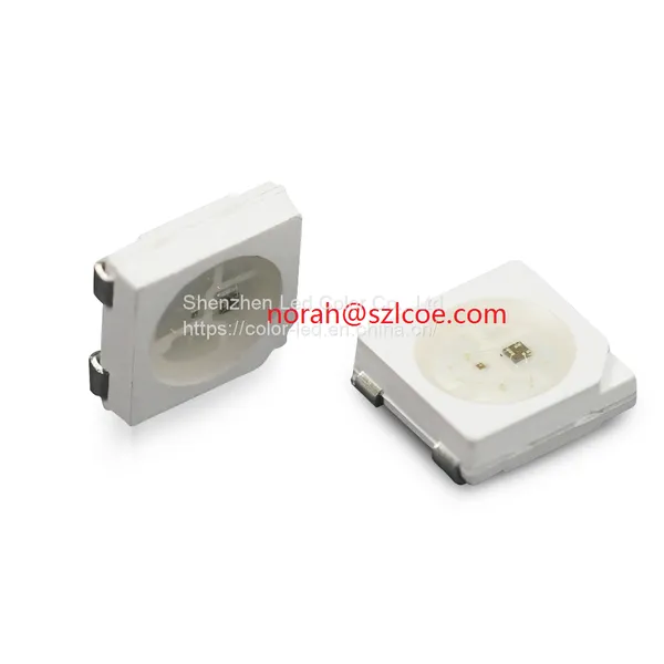 High Quality Addressable SK6812 Full Color SMD 5050 RGB LED Chip With White And Black Face photo-3