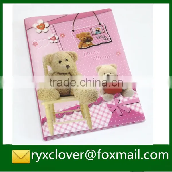 Teddy Bear Cover Plastic Sheets Photo Album photo-4