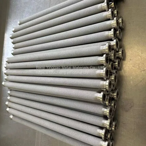 10um Titanium Sintered Porous Metal Filter Cartridge photo-5