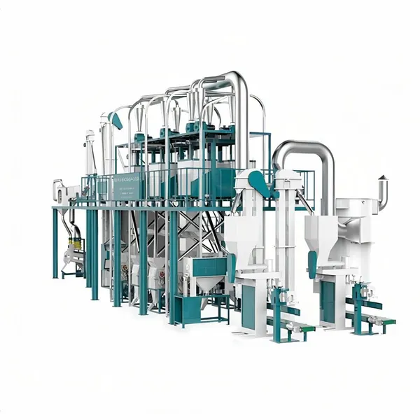 30tpd Maize Wheat Flour Mill Corn Flour Milling Machine Posho Milling Machinery photo-4