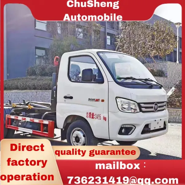 Hook Arm Garbage Truck