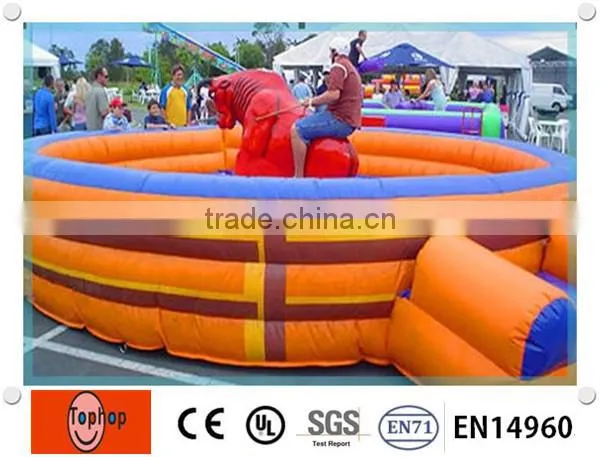 Challenging Inflatable Rodeo Bull for Strength Activities for Adults photo-4