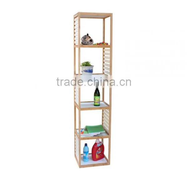 FSC bamboo bathroom Shelf
