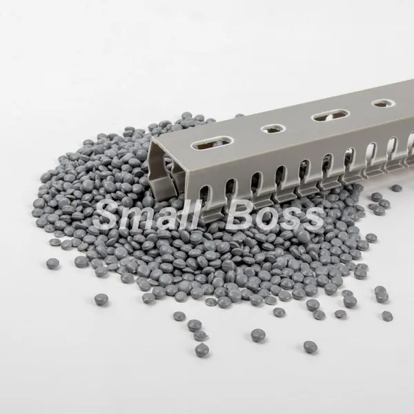 Cable Trunking Wiring Duct Pvc Fire Protection Trunking Halogen Free PVC Compound Pellets
