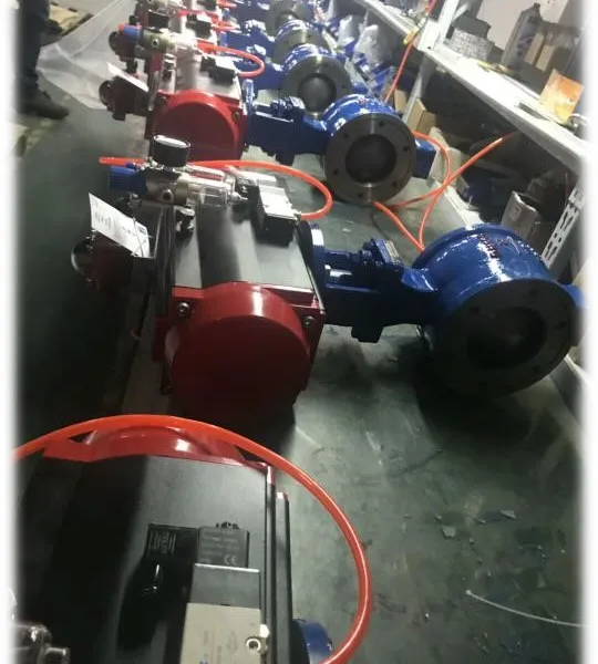 V-Type Control Valve With Hardened Metal Seat for High-Pressure