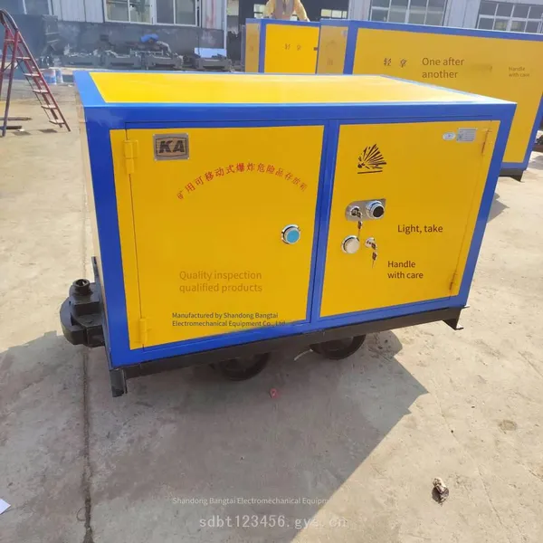 Explosive Vehicle for Coal Mines, Blasting Equipment Transport Vehicle, Gauge 600, Anti-static, Anti-theft and Explosion-proof Underground photo-3