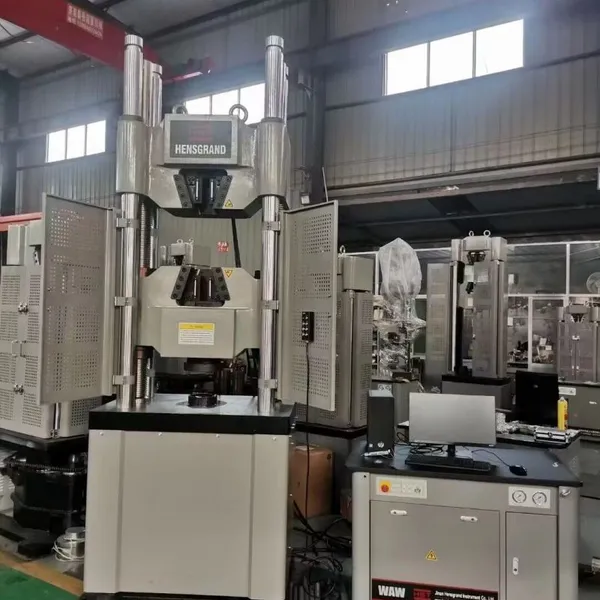 Wew-2000E 2000kN 200ton Computer Display Steel Rebar Hydraulic Universal Tensile Testing Equipment photo-4