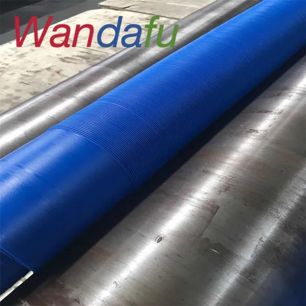 Wandafu Plastic Drainage Board, Polymer Material, Dense Groove Reverse Suction PVC Capillary Drainage Board for High-speed Railway Tunnel Subgrade photo-4