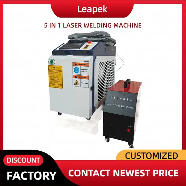 1.5kw Laser Welding Machine Hand Welding for Metal Pipe 5 in 1 Welding Machine photo-2