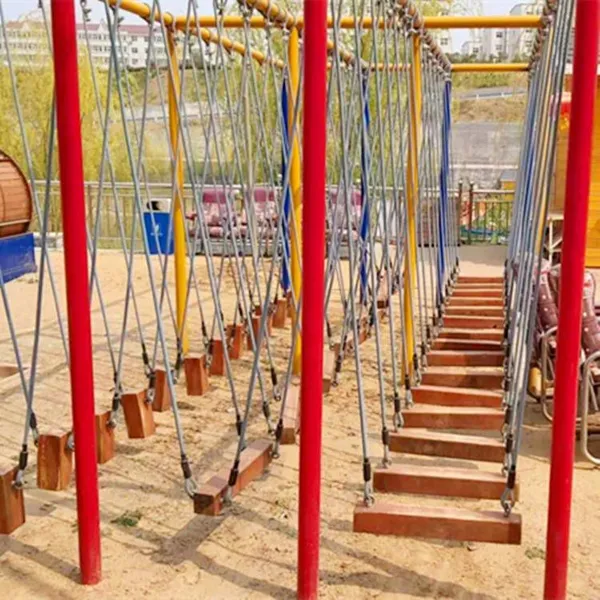 Outdoor Jungle Crossing and Expansion Equipment, Jungle Obstacle - Course Adventure Equipment, Jungle Expansion Amusement Equipment for Scenic Spots