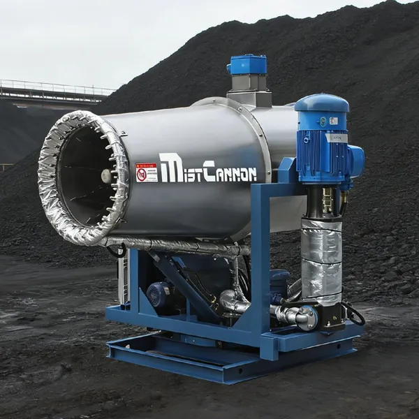 Manufacturer Explosion Proof Stainless Steel 60m Fog Cannon for Coal Mine Dust Suppression
