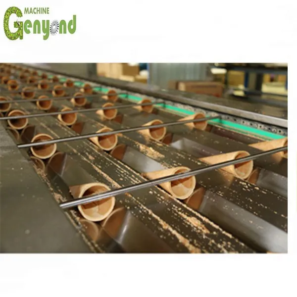 China Shanghai Factory Small Capacity Ice Cream Waffle Wafer Cone Maker Plant Making Processing Machine Production Line photo-5