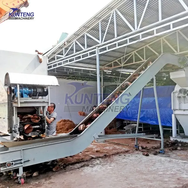Professional Cocoa Peat Processing Machine Coconut Fiber Coir Extraction Machine EPC photo-4