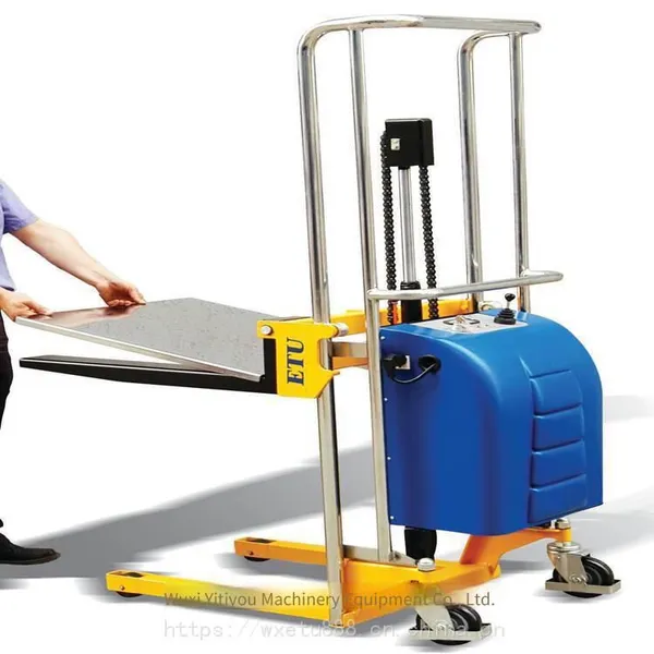 Supply, Semi-automatic Light-duty Forklift Model Ef4150, 1.5m, 400kg, Fixed Fork Width, Electric Lifting photo-2