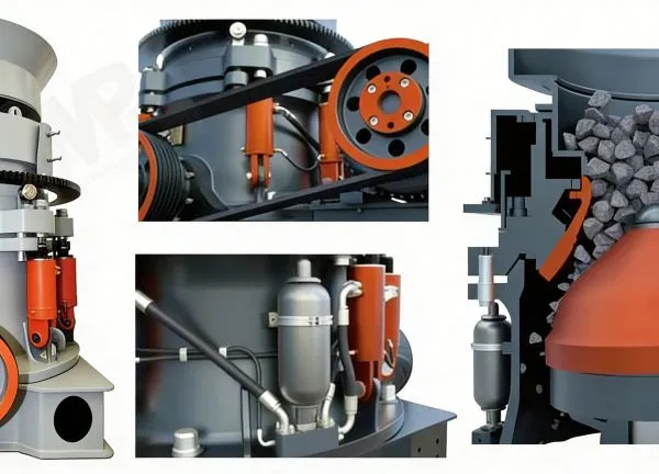 Cone Crusher: Symons, Single Cylinder & Multi Cylinder for Hard Rock Crushing photo-2