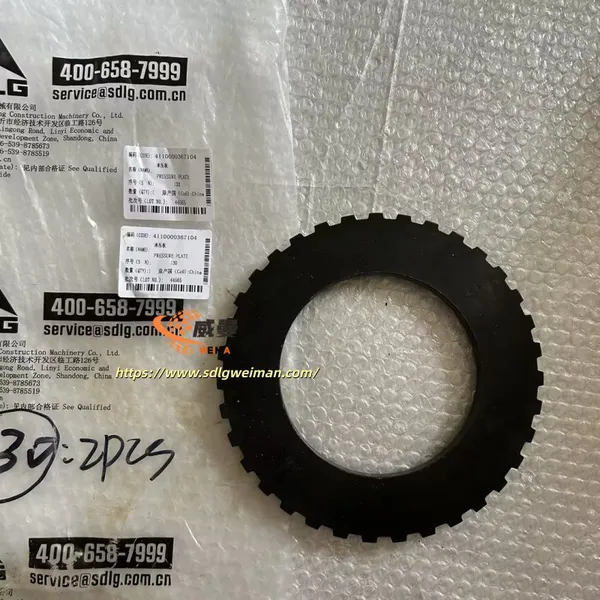 ORIGINAL SDLG PRESSURE PLATE 4110000367104 APPLY FOR SDLG MOTOR GRADER G9180 G9190 G9200 photo-3