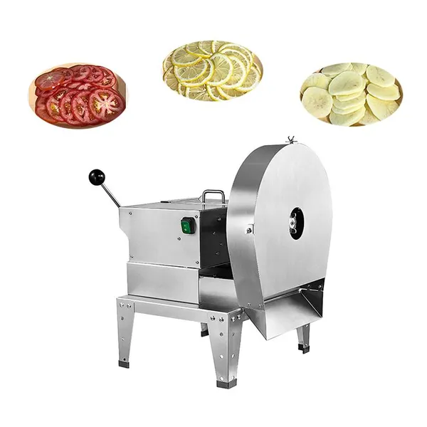 Mo-QDMECH All Stainless Steel Vegetable Slicer Machine GS103 Commercial Electric Food Cutter Fruit Slicer for Kitchen