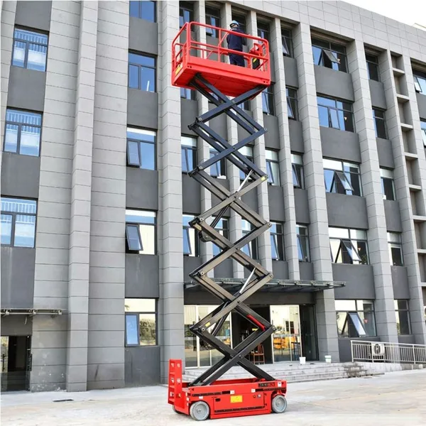 12m 14m Working Height Self-propelled Electric Platform Aerial Work Platform Man Lift Platform Hydraulic Scissor Lifts photo-2