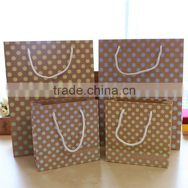 Brown With Window Paper Garbage Bag Flat Bottom Kraft Paper Bag