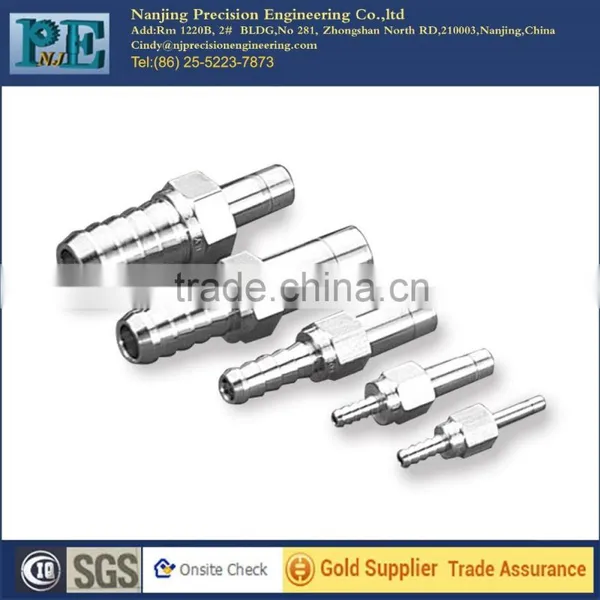 China Custom 304 Stainless Steel Pipe Coupling for Auto Parts photo-6