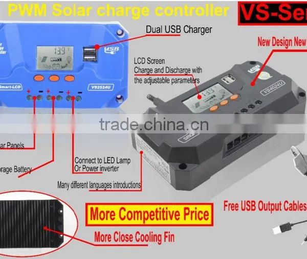 12V 24v 10A20A30A Solar Power System Solar Charge Regulator photo-5