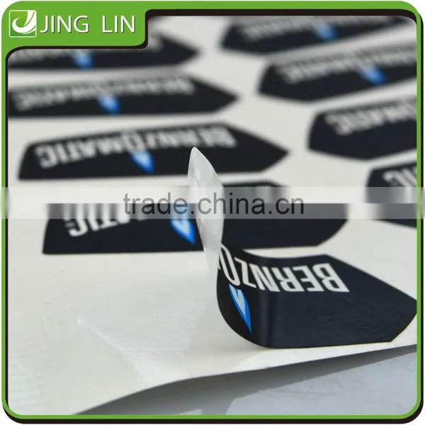 Matt Black Die Cut Chrome Label photo-3