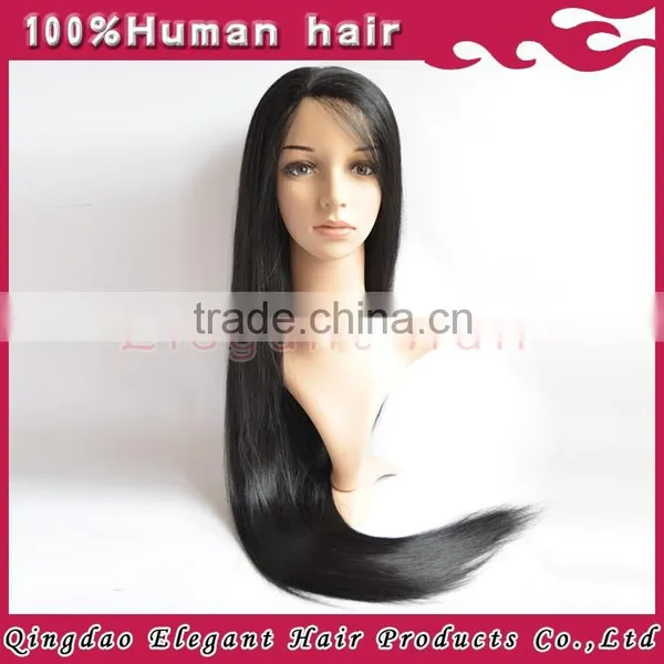 Best Seller Top Grade Full Thin Skin Cap Human Hair Lace Wigs photo-6