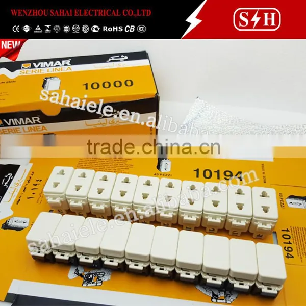 Italian Standard Wall Switch and Socket Smart Home Touch Light Wall Switch