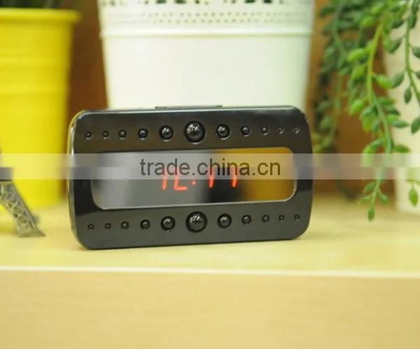 HD 1080P Alarm Clock Hidden Camera Clock With Battery and Long Time Recording Quality Choice photo-3