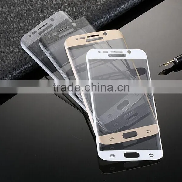 Competitive Price Correct Size Glass Anti Bubble Anti Shock Fingerproont Proof 9h Tempered Glass for Galaxy S6 Full Screen photo-5