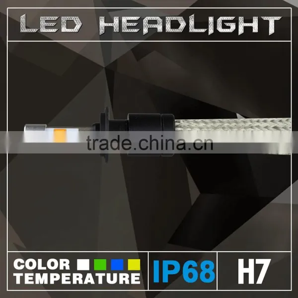White LED Headlights 9005 H7/H8/H9/H11 Bulbs photo-4
