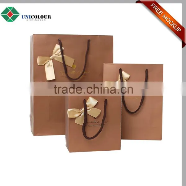 Latest Design Fancy Laminated Paper Straw Gift Bag photo-2