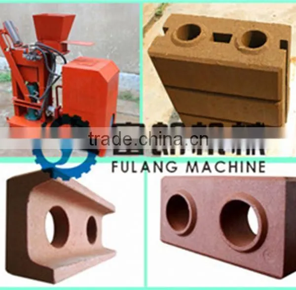 FL1-25 Semi-automatic Hydraulic Interlocking Manual Brick Making Machine/compressed Earth Building photo-4