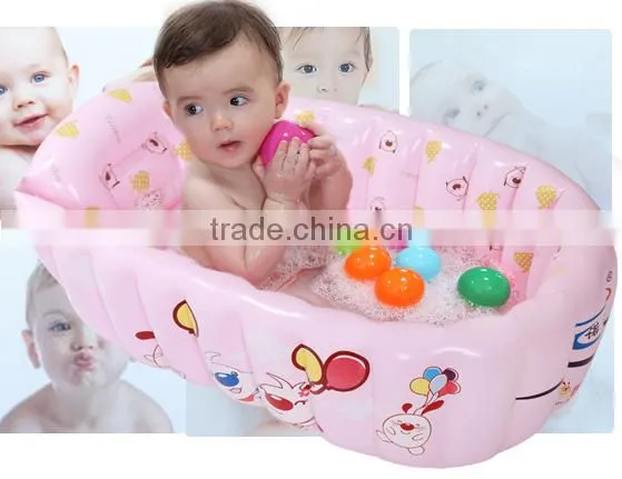 Eco-friendly Inflatable Infant Bathtub/PVC Inflatable Baby Bath
