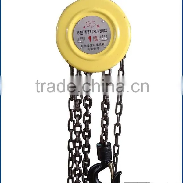 Most Popular Manual Chain Block Type Chain Pulley Block photo-6