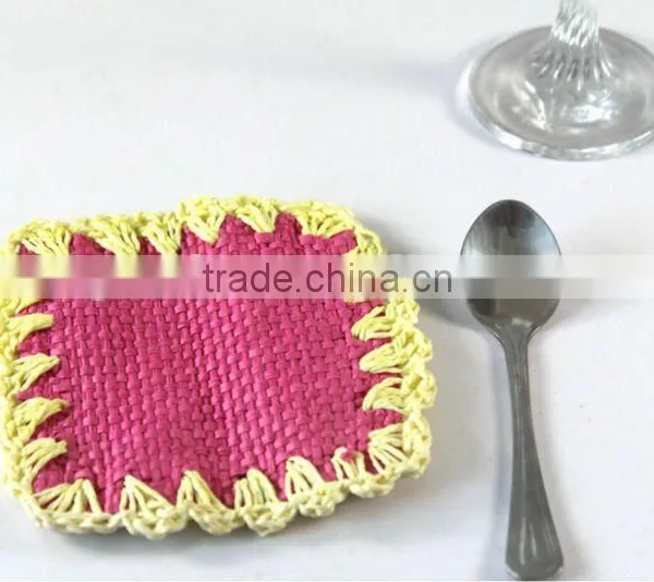 Handmade Round Mini Paper Coaster photo-2