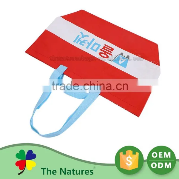 Promotional Luxury Quality Custom Printed Portable Promotional Pe White Plastic Bag