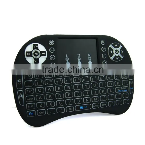 2.4g Air Mouse for Android tv Box, Back Light Wireless Air Mouse for M8s, Mini Wireless Keyboard Air Mouse Combo photo-3