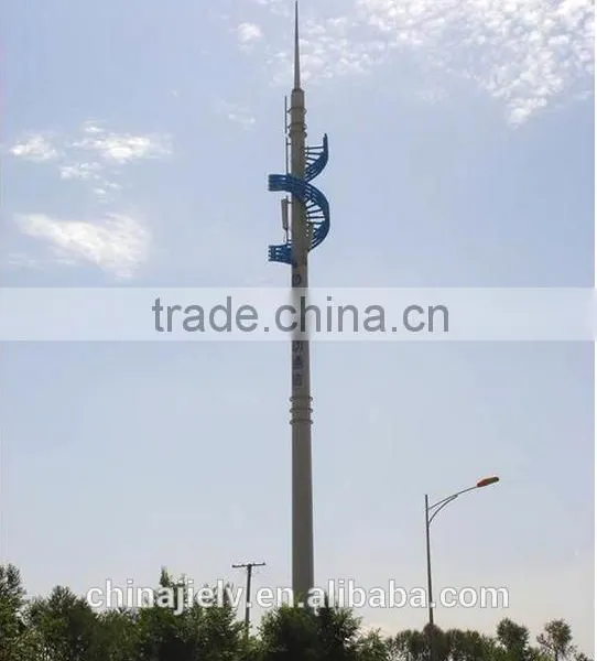 110 Kv Single Steel Tube Terminal Tower photo-6