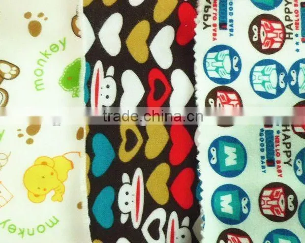 40s Cotton Spandex Printed Warm Keeper Fabric photo-5