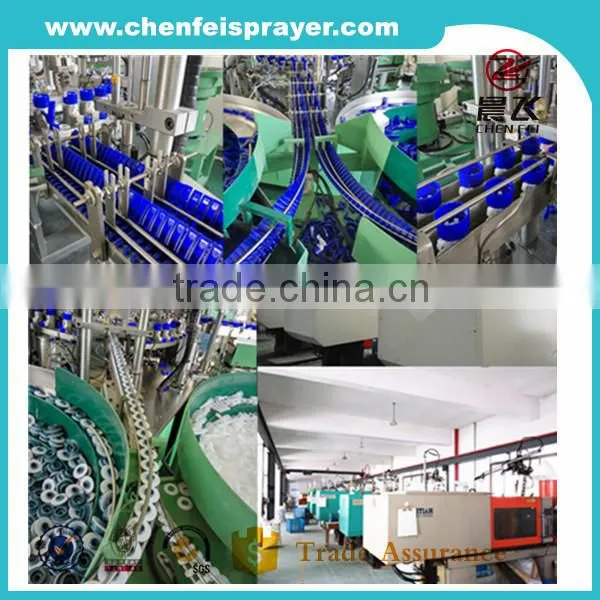 Output 1.0ml/T Rebbid Closure 28/410 Doubel Cover All Plastic Trigger Sprayer Pump photo-2