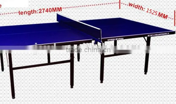 Cheapest 12mm MDF Indoor Foldable Table Tennis Table(in Stock) photo-2