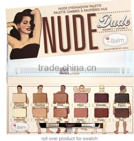 Nude Eyeshadow Palette 12 Colors Eyeshadow Case Set Cosmetics