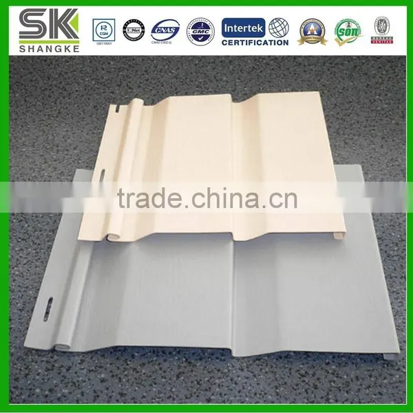 Plastic Decorative Exterior Wall Panel 8 Inch Vinly Siding                        
                                                Quality Choice
