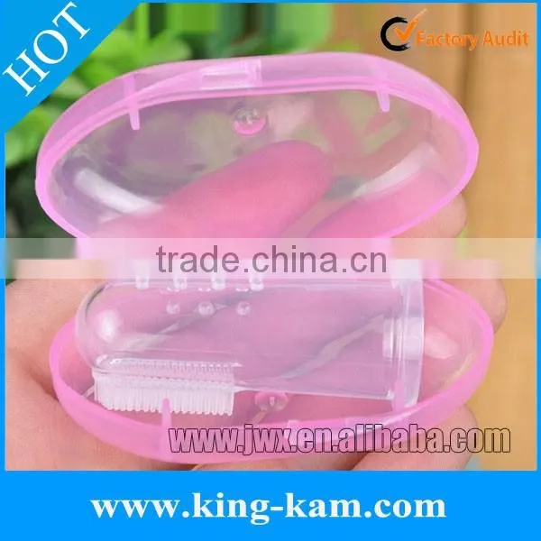 Non-toxic Silicone Baby Toothbrush With Hygienic Box Packaging photo-6
