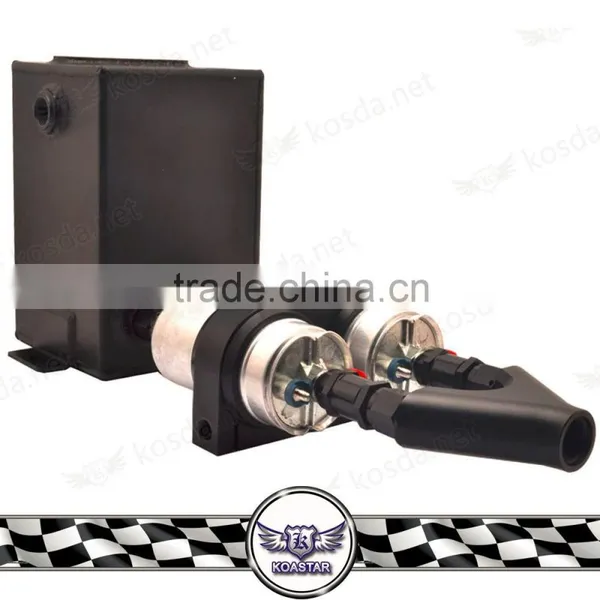 With Dual 044 Fuel Pump Fuel Surge Tank,Aluminum Fuel Surge Tank photo-3